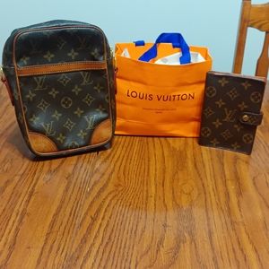 Two for the price of one Louis Vuitton Agenda and Danube Crossbody